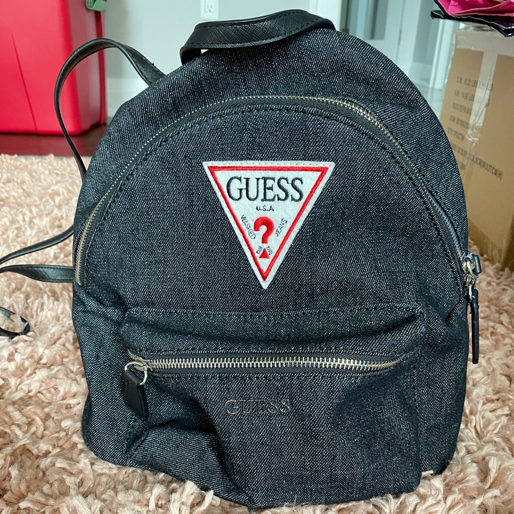 Guess denim backpack
